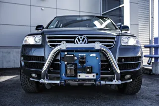 Photo of VTT's robot car Martti.
